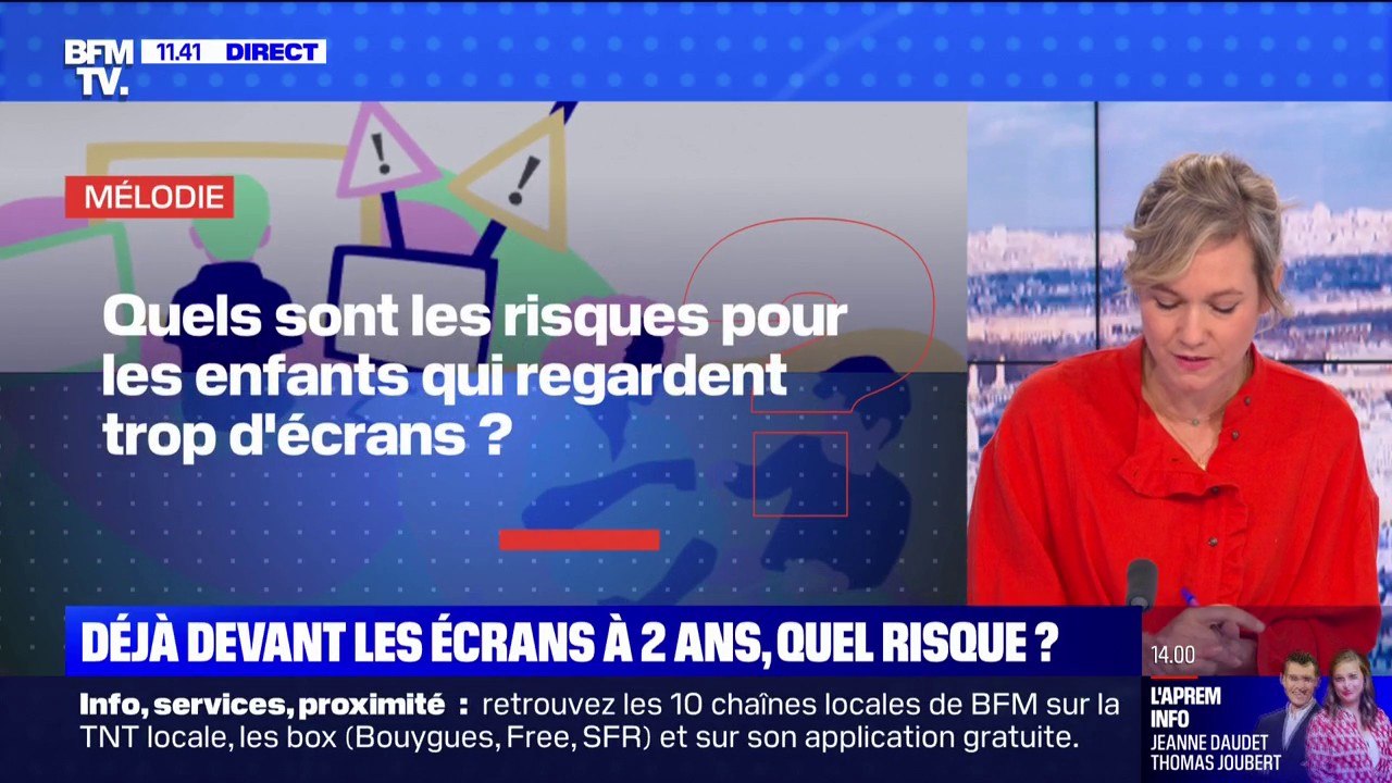 Quels sont les risques pour les enfants qui regardent trop d'écrans ? BFMTV répond à vos questions