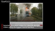 Ini Video Pembuat Karikatur Nabi Muhammad yang Tewas Terbakar?