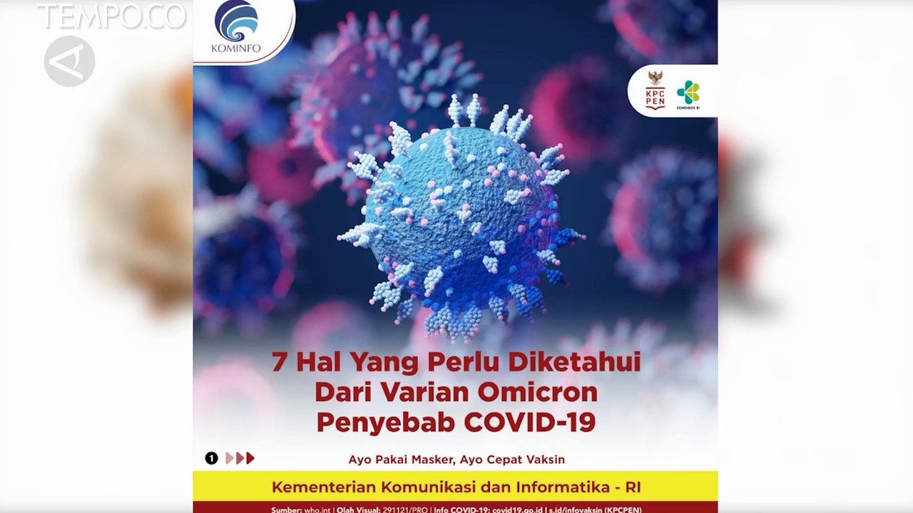 Pakar Kesehatan Sebut Omicron Mutasi Lebih Banyak Dibanding Delta