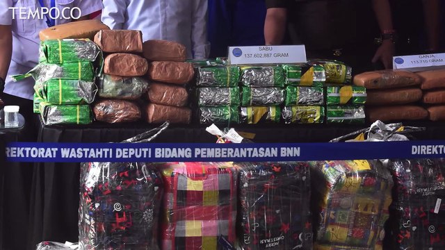 Musnahkan 465 Kg Sabu-sabu, BNN: Pelanggaran Masih Tinggi