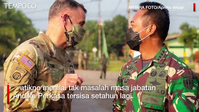 Calon Panglima TNI Andika Perkasa Pensiun Tahun Depan, Ini Respon Istana