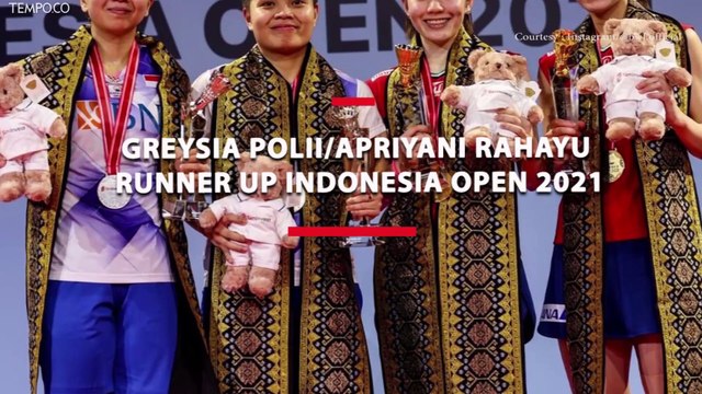 Indonesia Open 2021: Greysia Polii/Apriyani Rahayu Dikalahkan Wakil Jepang