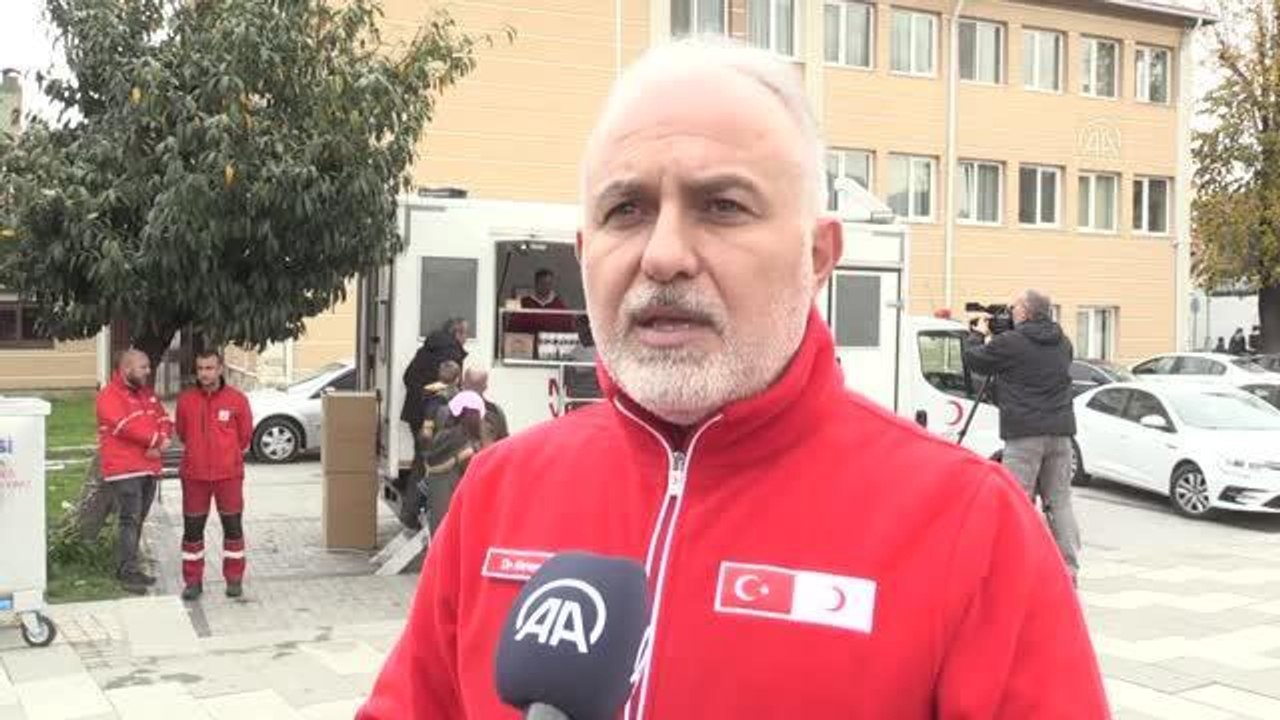 Türk Kızılay Başkanı Kınık: "Bölgede afet rezervlerimiz uygundur, hastanelere bu konuyla ilgili tedarikler gerçekleştirildi"