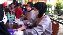 Jadi Syarat Mudik Lebaran, Ratusan Warga Antre Vaksin Booster