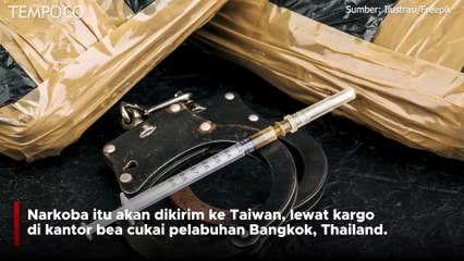 Narkoba dengan Berat Hampir 900 Kilogram Disita Bea Cukai Thailand
