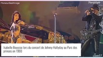 Isabelle Bouysse (Mystères de l'amour) nue face à Johnny Hallyday et 180 000 personnes, ces images oubliées