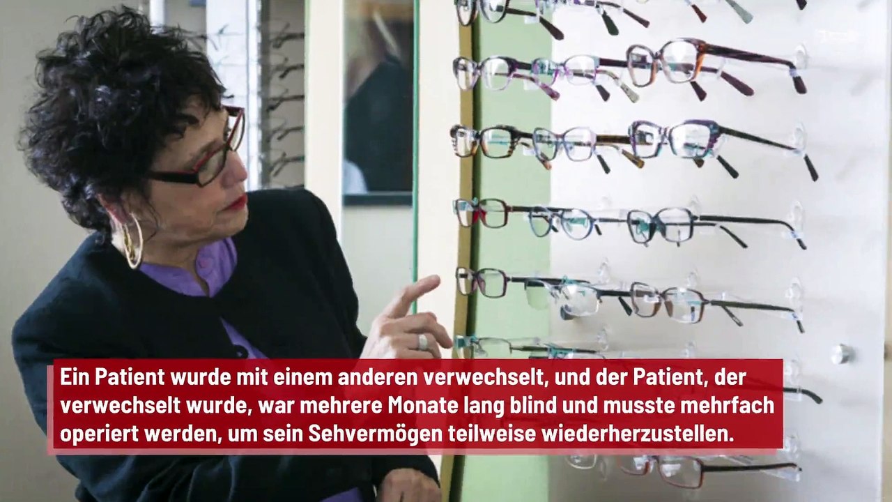 Mann erblindet bei Augenarzttermin, als er seine Brille abholen wollte