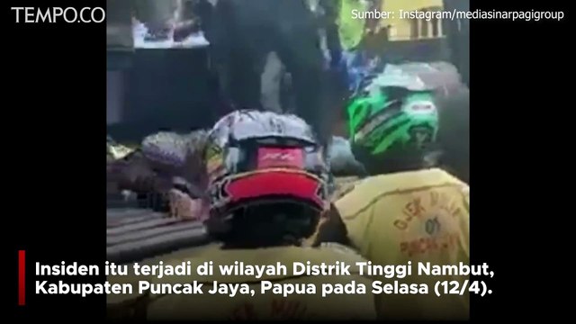Dua Tukang Ojek di Papua Ditembak Orang Tak Dikenal