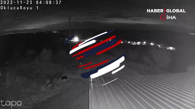 Güvenlik kamerası görüntülerini incelerken fark etti! Deprem sırasında Bilecik'te ilginç görüntü