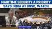 Maritime security is India's key priority, says Ambassador R Ravindra at UNSC | Oneindia News *News