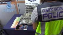 La Policía Nacional detiene a una organización criminal que transportaba cocaína en maletas