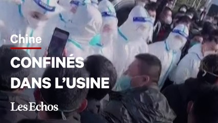 Chine : le ras-le-bol des employés de Foxconn, confinés dans leur usine