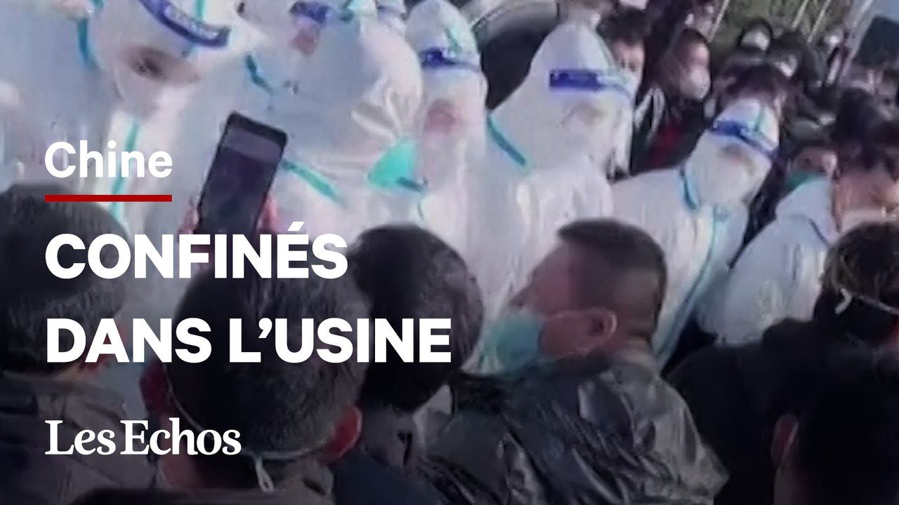 Chine : le ras-le-bol des employés de Foxconn, confinés dans leur usine