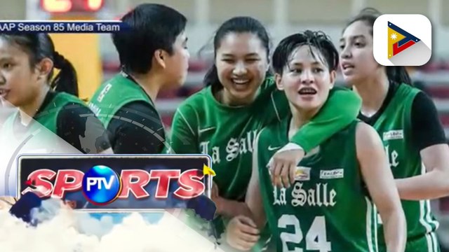 DLSU Lady Archers, tinapos ang winning streak ng NU Lady Bulldogs
