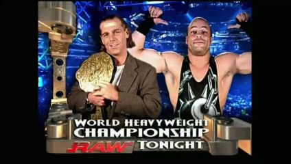 WWE Raw 11.25.2002 - Rob Van Dam vs Shawn Michaels (World Heavyweight Championship)