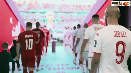 Denmark vs Tunisia (World Cup 2022) Highlights