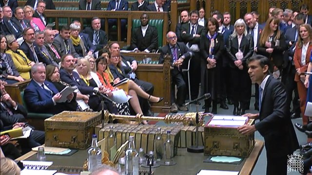 Rishi Sunak and Ian Blackford clash in heated PMQs