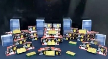 Gaziantep'te 8 bin adet tüfek fişeği ele geçirildi