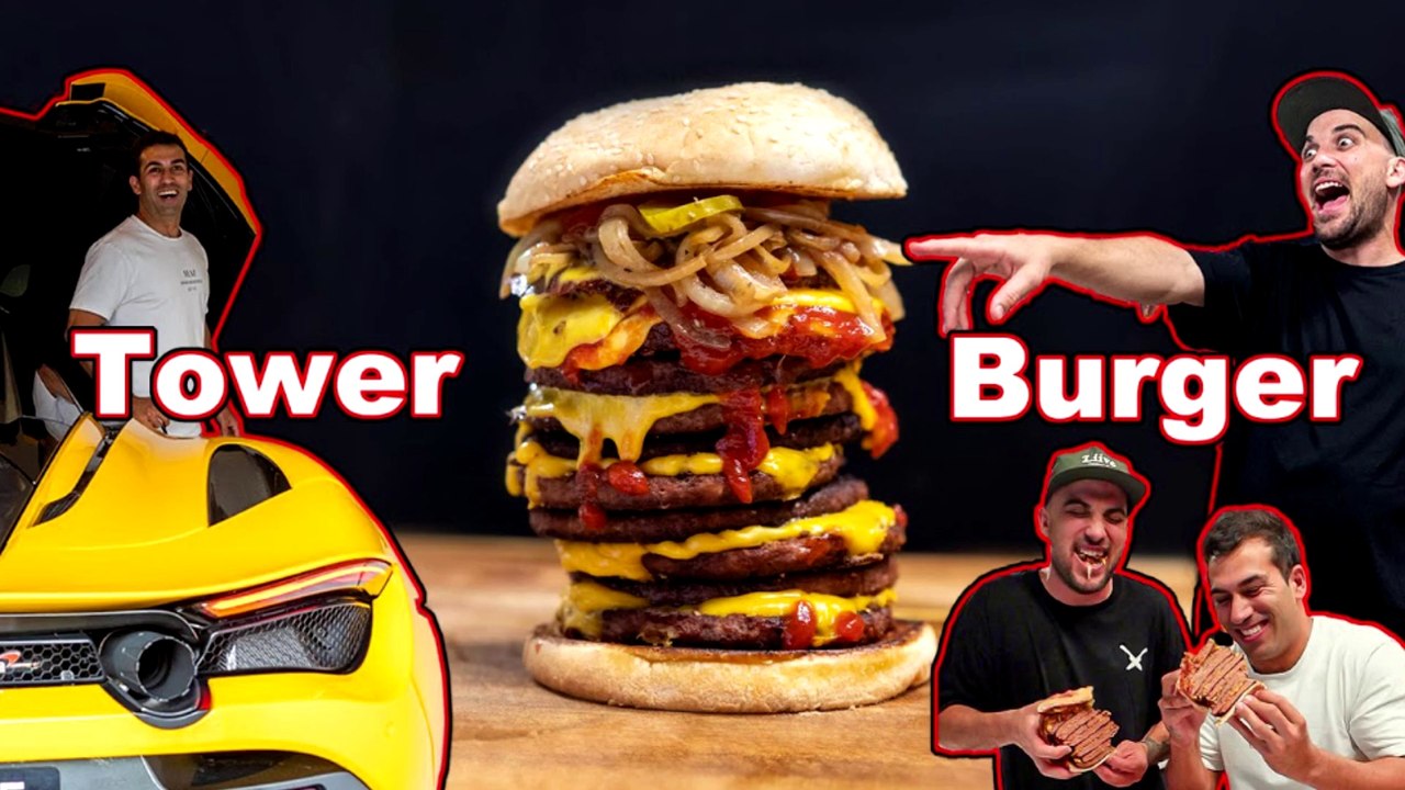 Tower Burger Recipe video Dailymotion