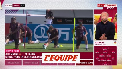 Les compos avant Allemagne-Japon - Foot - Cm 2022