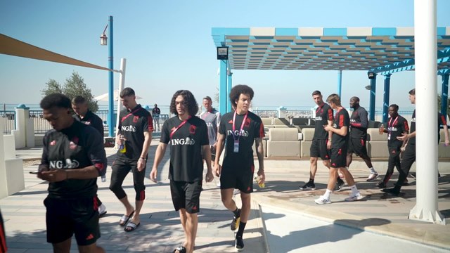 La balade des Diables rouges avant Belgique - Canada