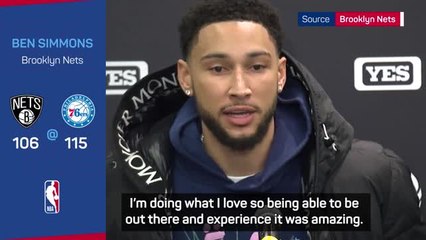 Download Video: Simmons savours hostile crowd on Philly return