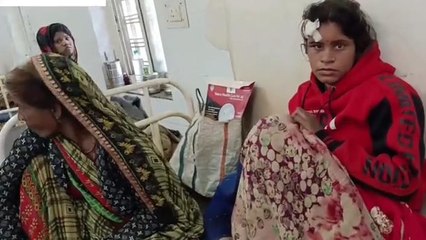 अशोकनगर: बाइक फिसलने से पति पत्नी हुए घायल, अस्पताल में उपचार जारी