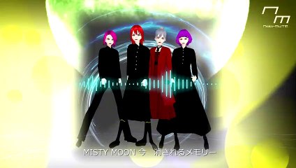 「MISTY MOON」metaverse visual kei band Not-MUTE