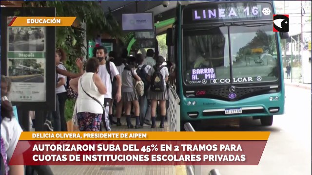 Autorizaron suba del 45% en 2 tramos para cuotas de instituciones escolares privadas