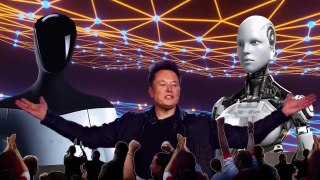 Tesla Female Humaniod Robot Elon Musk's New computer based intelligence Sweetheart