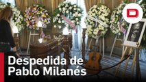 Amigos y seguidores de Pablo Milanés acuden a su capilla ardiente en la Casa de América