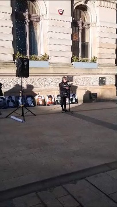 Families of British Army and loyalist murder victims gather for ‘Bin the Legacy Bill’ protest