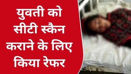 अररिया: धान का बोझा लेकर सड़क पार कर रही युवती ट्रैक्टर के ठोकर से जख्मी