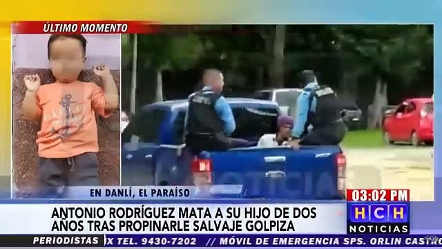 ¡Salvaje! Niño de 2 años muere tras brutal golpiza de su propio padre en Danlí