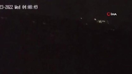 Sarsıntıdan sonra gelen ışık patlaması: Depremin ürküten etkisi kamerada