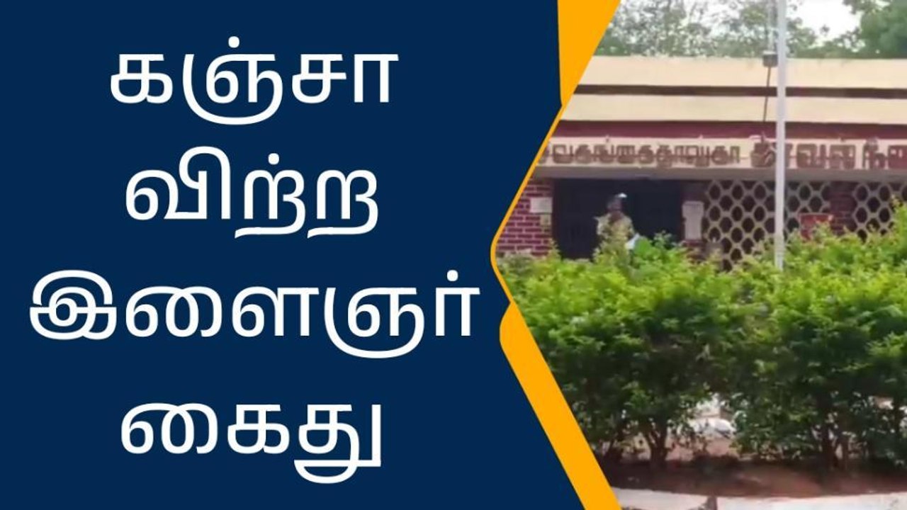 கவுரிப்பட்டியில் கஞ்சா விற்பனை செய்த இளைஞர் கைது