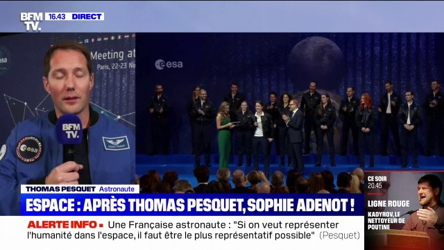 Comment vont se passer les premiers mois de la nouvelle promotion d'astronautes européens? Les explications de Thomas Pesquet