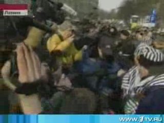 First channel about latvian legioners