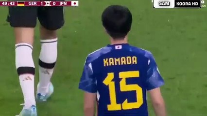اهداف المانيا واليابان اليوم 2-1 اليابان تدمر الألمان-- ملخص مباراة ألمانيا واليابان اليوم