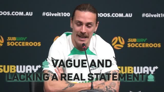 'One Love' armbands are vague - Irvine