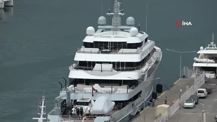 Türkiye yapımı yat "Victorious" Fethiye'ye geldi