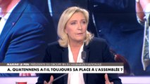 Marine Le Pen : «La France Insoumise devrait exclure Adrien Quatennens du groupe»