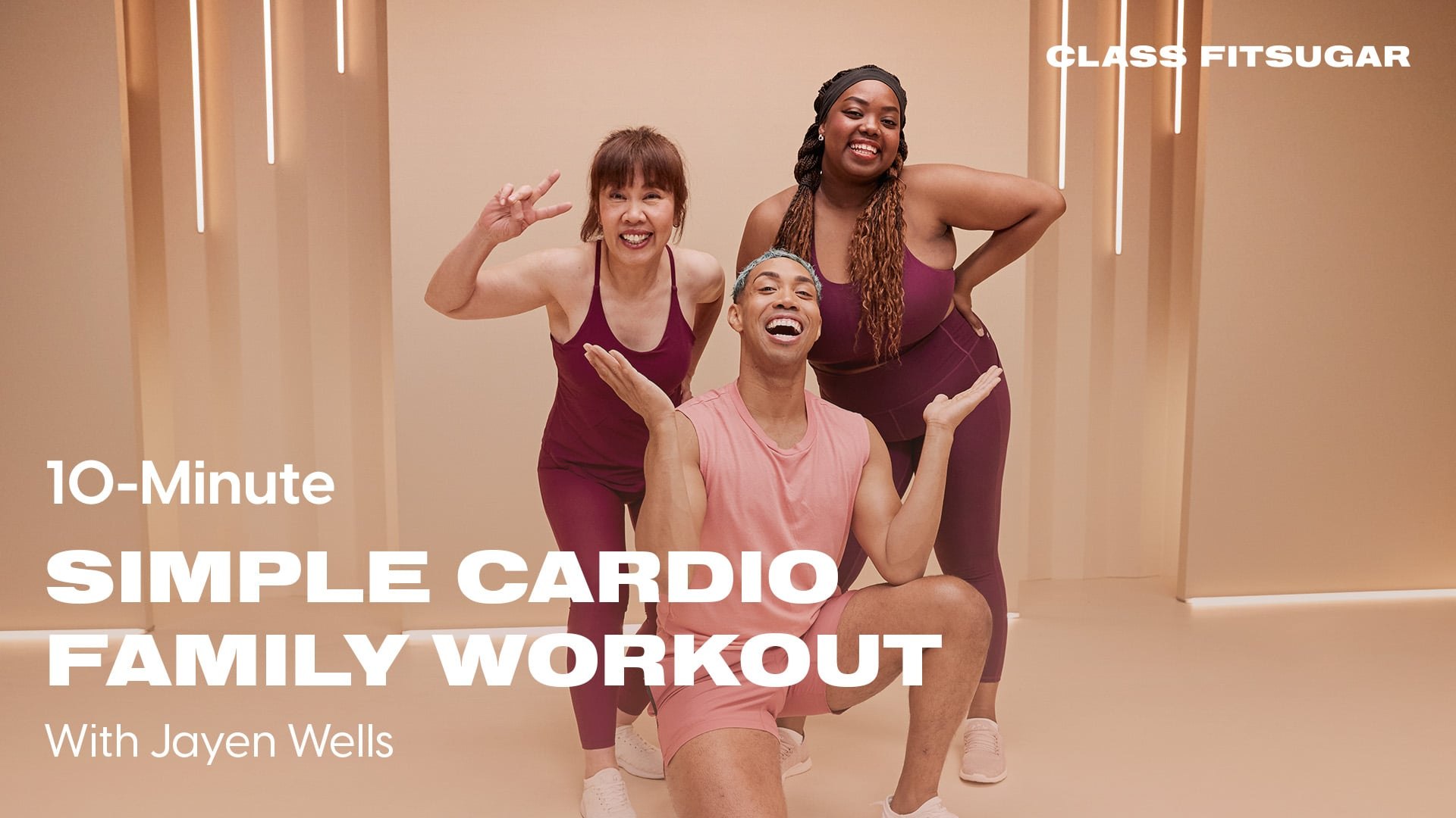 ⁣Celebrate Thanksgiving With This 10-Minute Family-Friendly Standing Cardio Workout