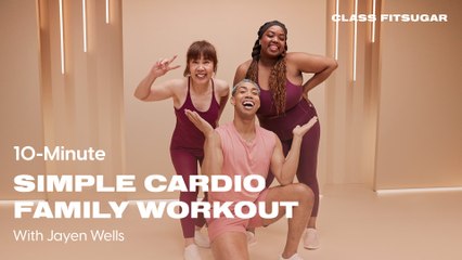 Celebrate Thanksgiving With This 10-Minute Family-Friendly Standing Cardio Workout