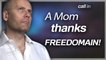 A MOTHER THANKS FREEDOMAIN!