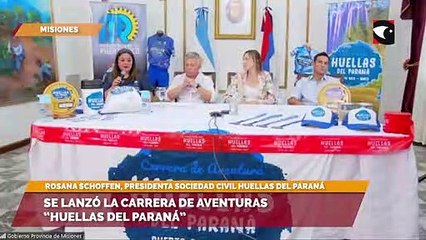 Se lanzó la carrera de aventuras “huellas del paraná”