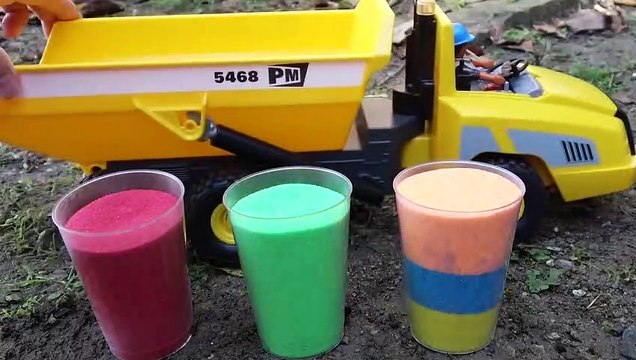 Fine Toys Construction Vehicles Looking for Cars in the Sand #2