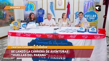 Se lanzó la carrera de aventuras “huellas del paraná”