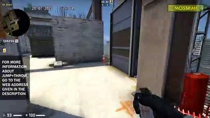 How to Smoke Pit on Vertigo, option 1 - CSGO