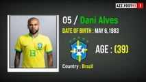 20 Oldest Players In The World Cup 2022   Ronaldo,Dani Alves,Modric,Ochoa,Pepe ...